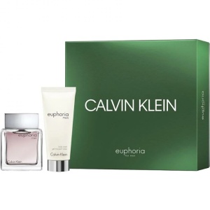 Calvin Klein Euphoria Комплект (EDT 50ml + SG 100ml) за Мъже