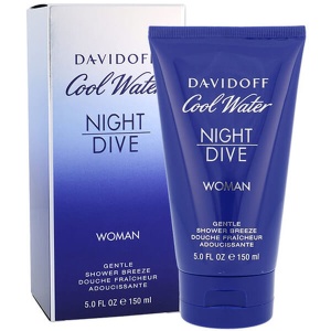Davidoff Cool Water Night Dive Shower Gel 150ml за Жени