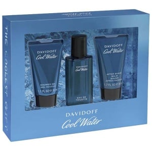 Davidoff Cool Water Set (EDT 40ml + AS Balm 50ml + SG 50ml) за Мъже