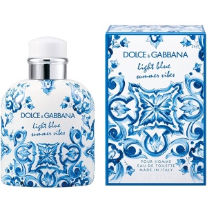 Dolce&Gabbana Light Blue Summer Vibes Pour Homme EDT 125ml за Мъже БЕЗ ОПАКОВКА - Img 3
