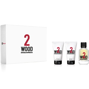 Dsquared2 2 Wood Комплект (EDT 50ml + BL 50ml + SG 50ml) за Мъже и Жени