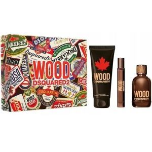 Dsquared2 Wood for Him Комплект (EDT 100ml + EDT 10ml + SG 150ml) за Мъже