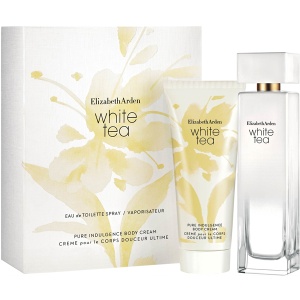 Elizabeth Arden White Tea Комплект (EDT 100ml + Body Cream 100ml) за Жени - Img 1