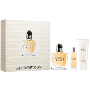 Emporio Armani Because It's You Комплект (EDP 100ml + EDP 15ml + BL 75ml) за Жени