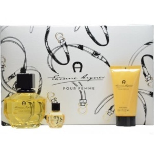 Etienne Aigner Pour Femme Комплект (EDP 100ml + EDP 6ml + BL 50ml) за Жени