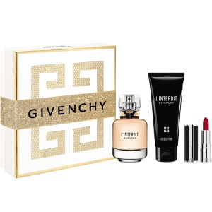 Givenchy L'Interdit Set (EDP 50ml + BL 75ml + Lipstick 333 1.5g) за Жени