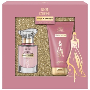 Naomi Campbell Prêt à Porter Silk Collection Комплект (EDT 15ml + BL 50ml) за Жени