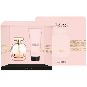 Nina Ricci L'Extase Caresse de Roses Комплект (EDP 50ml + BL 100ml) за Жени