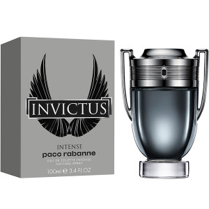 Paco Rabanne Invictus Intense EDT 100ml за Мъже БЕЗ ОПАКОВКА - Img 4