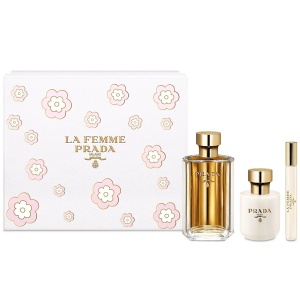 Prada La Femme Комплект (EDP 100ml + BL 100ml + EDP Roll-on 10ml) за Жени