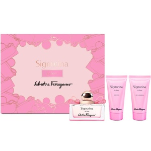 Salvatore Ferragamo Signorina In Fiore Комплект (EDT 50ml + BL 50ml + SG 50ml) за Жени