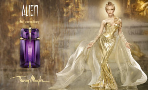 Thierry Mugler Alien Комплект (EDP 30ml + BL 100ml + SG 30ml + несесер) за Жени - Img 3