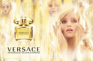 Versace Yellow Diamond Комплект (EDT 90ml + BL 100ml + Bag) за Жени - Img 2