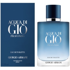 Armani Acqua Di Gio Profondo Eau de Toilette EDT 100ml за Мъже БЕЗ ОПАКОВКА - Img 3