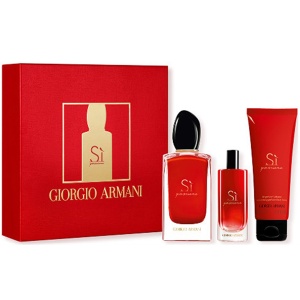 Armani Si Passione Комплект (EDP 100ml + EDP 15ml + BL 75ml) за Жени - Img 1