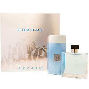 Azzaro Chrome Комплект (EDT 100ml + SG 200ml) за Мъже