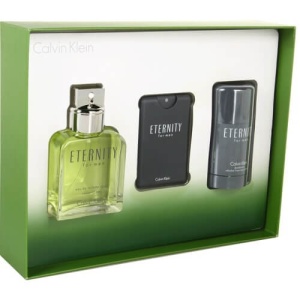 Calvin Klein Eternity Комплект (EDT 100ml + AS Balm 100ml + Deo Stick 75ml) за Мъже