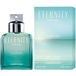 Calvin Klein Eternity For Men Summer 2020 EDT 100ml за Мъже БЕЗ ОПАКОВКА - Img 3
