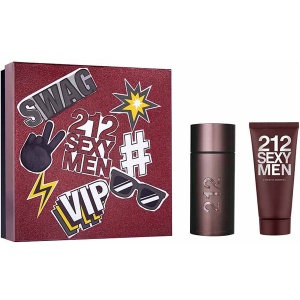 Carolina Herrera 212 Sexy Set (EDT 100ml + AS Balm 100ml) за Мъже