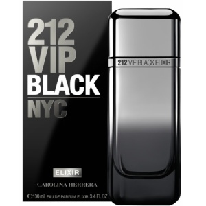 Carolina Herrera 212 VIP Black Elixir EDP 100ml за Мъже БЕЗ ОПАКОВКА - Img 3