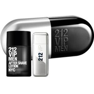 Carolina Herrera 212 VIP Men Комплект (EDT 100ml + After Shave Lotion 100ml) за Мъже