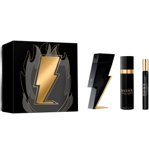 Carolina Herrera Bad Boy Комплект (EDT 100ml + Deo Spray 100ml + EDT 10ml) за Мъже