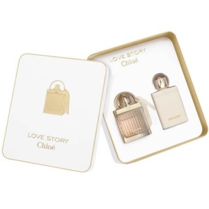 Chloe Love Story Комплект (EDP 50ml + Body Lotion 100ml) Metal Box за Жени