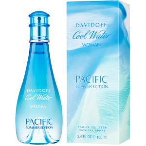 Davidoff Cool Water Pacific Summer Edition EDT 100ml за Жени БЕЗ ОПАКОВКА - Img 3