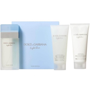 Dolce&Gabbana Light Blue Комплект (EDT 100ml + BL 100ml + SG 100ml) за Жени