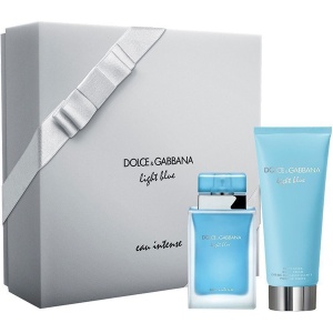 Dolce&Gabbana Light Blue Eau Intense Комплект (EDP 50ml + BL 100ml) за Жени