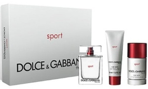 Dolce&Gabbana The One Sport Комплект (EDT 100ml + Deo Stick 75ml + SG 50ml) за Мъже
