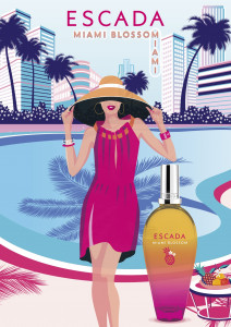 Escada Miami Blossom EDT 30ml за Жени - Img 2
