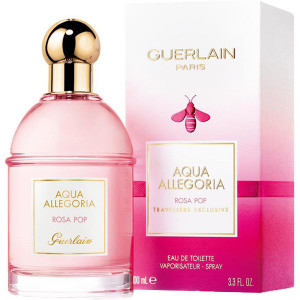 Guerlain Aqua Allegoria Rosa Pop EDT 100ml за Жени БЕЗ ОПАКОВКА - Img 3