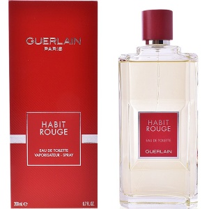 Guerlain Habit Rouge EDT 200ml за Мъже