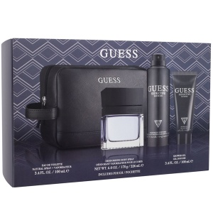 Guess Seductive Homme Комплект (EDT 100ml + Deo Spray 226ml + SG 100ml + Bag) за Мъже