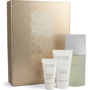 Issey Miyake L'Eau D'Issey Pour Homme Комплект (EDT 75ml+ASBalm 30ml+SG 75ml) за Мъже