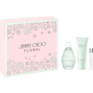 Jimmy Choo Floral Комплекти (EDT 90ml + BL 100ml + EDT 7.5ml) за Жени