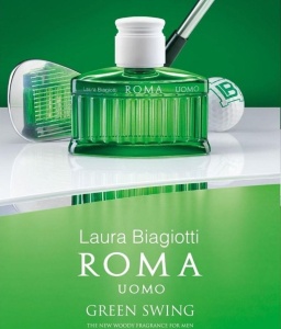 Laura Biagiotti Roma Uomo Green Swing EDT 125ml за Мъже БЕЗ ОПАКОВКА - Img 2