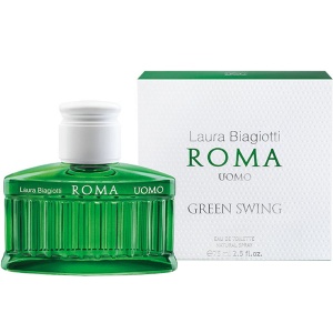 Laura Biagiotti Roma Uomo Green Swing EDT 75ml за Mъже