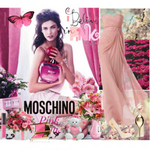 Moschino Pink Bouquet EDT 100ml за Жени БЕЗ ОПАКОВКА - Img 2