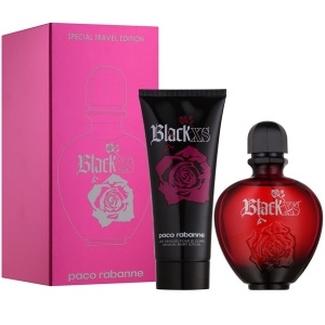 Paco Rabanne Black XS Комплект (EDT 80ml + Body Lotion 100ml) за Жени