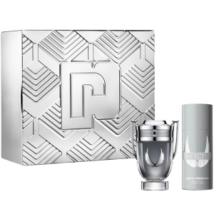 Paco Rabanne Invictus Platinum Комплект (EDP 100ml + Deo Spray 150ml) за Мъже