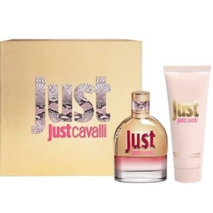 Roberto Cavalli Just Cavalli Комплект (EDT 75ml + Shower Gel 75ml) за Жени - Img 1