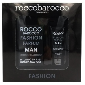 Roccobarocco Fashion Man Комплект (EDT 75ml + After Shave Balm 100ml) за Мъже