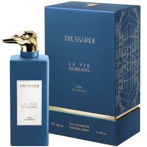 Trussardi Le Vie Di Milano Alba sui Navigli EDP 100ml за Мъже и Жени БЕЗ ОПАКОВКА - Img 3