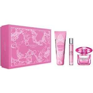 Versace Bright Crystal Absolu Комплект (EDP 90ml + EDP Roll On 10ml + SG 150ml) за Жени