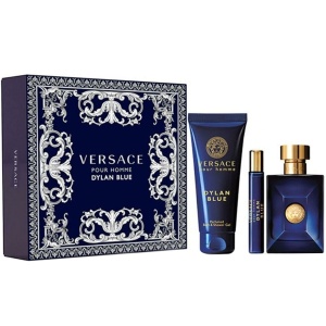 Versace Pour Homme Dylan Blue Комплект (EDT 100ml + EDT 10ml + SG 150ml) за Мъже