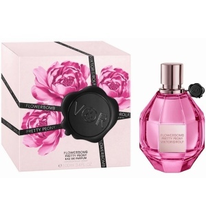 Viktor & Rolf Flowerbomb Pretty Peony EDP 100ml за Жени БЕЗ ОПАКОВКА - Img 3