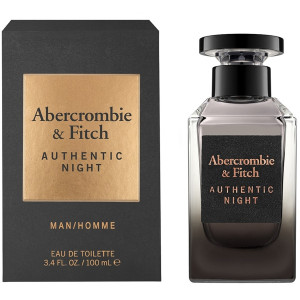 Abercrombie & Fitch Authentic Night Man EDT 100ml за Мъже БЕЗ ОПАКОВКА - Img 3