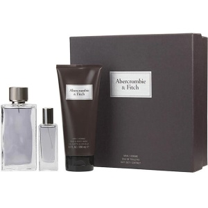 Abercrombie & Fitch First Instinct Комплект (EDT 100ml + EDT 15ml+ Hair & Body Wash 200ml) за Мъже